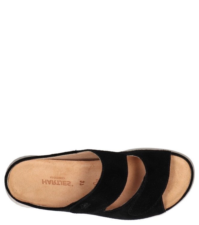 Hartjes slipper <span>122.1101 01/00 Breeze</span> 122.1101 01/00 Breeze zwart - www.bremmerschoenen.live - Bremmer Schoenen