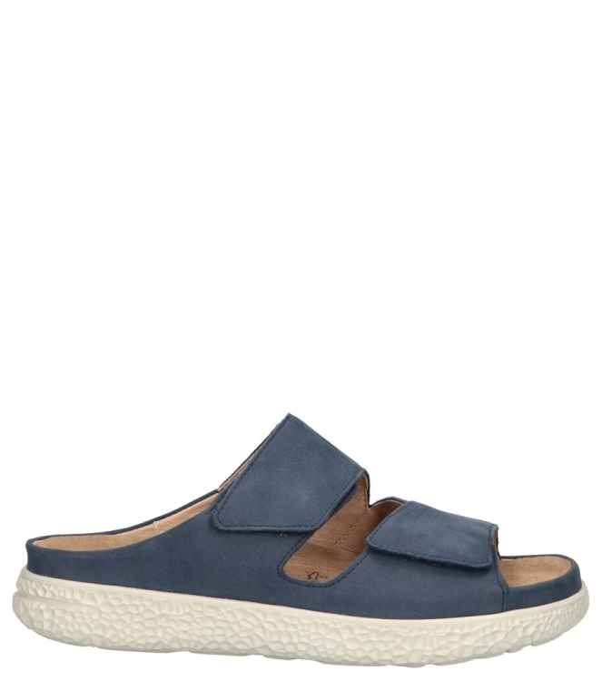 Hartjes Hartjes slipper <span>122.1221 48/00 Groove</span> 48/00 Stahlblau Hartjes slipper <span>122.1221 48/00 Groove</span> 122.1221 48/00 Groove blauw - www.bremmerschoenen.live - Bremmer Schoenen