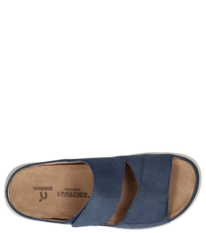 Hartjes Hartjes slipper <span>122.1221 48/00 Groove</span> 48/00 Stahlblau Hartjes slipper <span>122.1221 48/00 Groove</span> 122.1221 48/00 Groove blauw - www.bremmerschoenen.live - Bremmer Schoenen