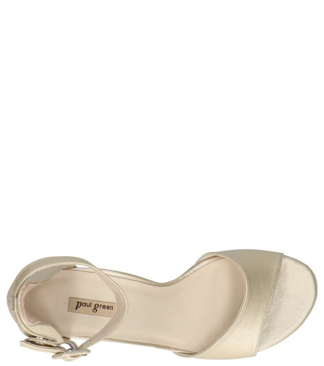 Paul Green Paul Green sandaal <span>7469 223</span> 223 nappa metalic palegold Paul Green sandaal <span>7469 223</span> 7469 223 goud - www.bremmerschoenen.live - Bremmer Schoenen