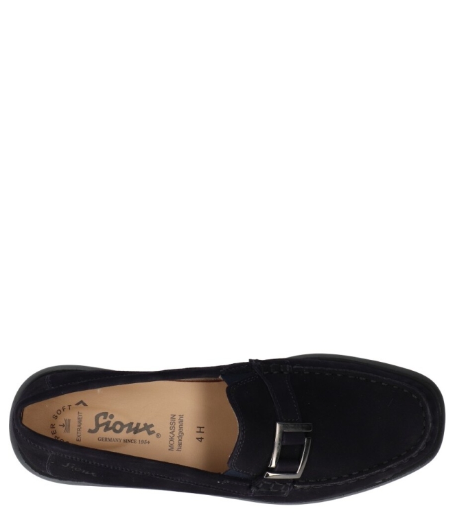 Sioux instapper <span>69261 Cortizia 718 H</span> 69261 Cortizia 718 H blauw - www.bremmerschoenen.live - Bremmer Schoenen