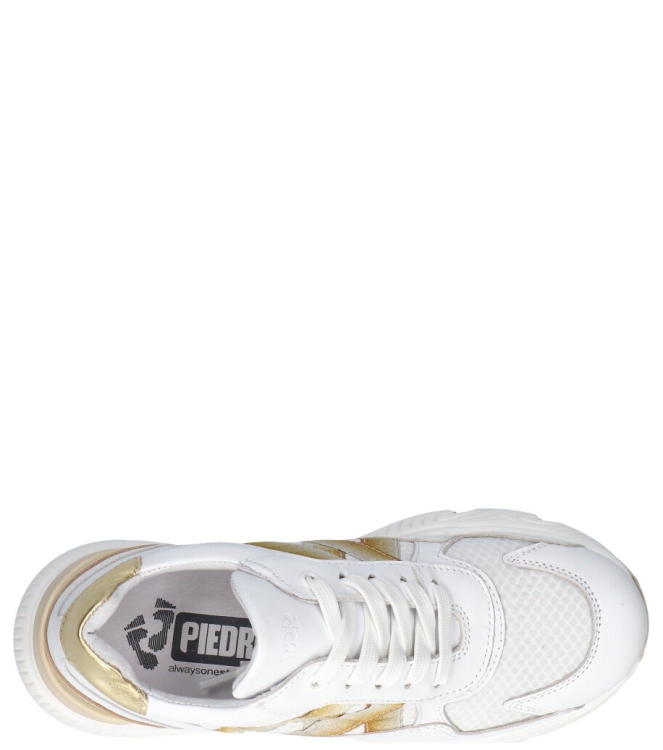 Piedro Piedro sneaker <span>111.76221.10 9793</span> 9793 offwhie goud Piedro sneaker <span>111.76221.10 9793</span> 111.76221.10 9793 wit - www.bremmerschoenen.live - Bremmer Schoenen