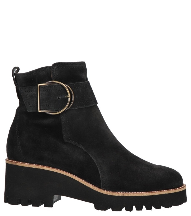 Paul Green Paul Green enkellaars <span>9763 104</span> 104 soft suede black Paul Green enkellaars <span>9763 104</span> 9763 104 zwart - www.bremmerschoenen.live - Bremmer Schoenen