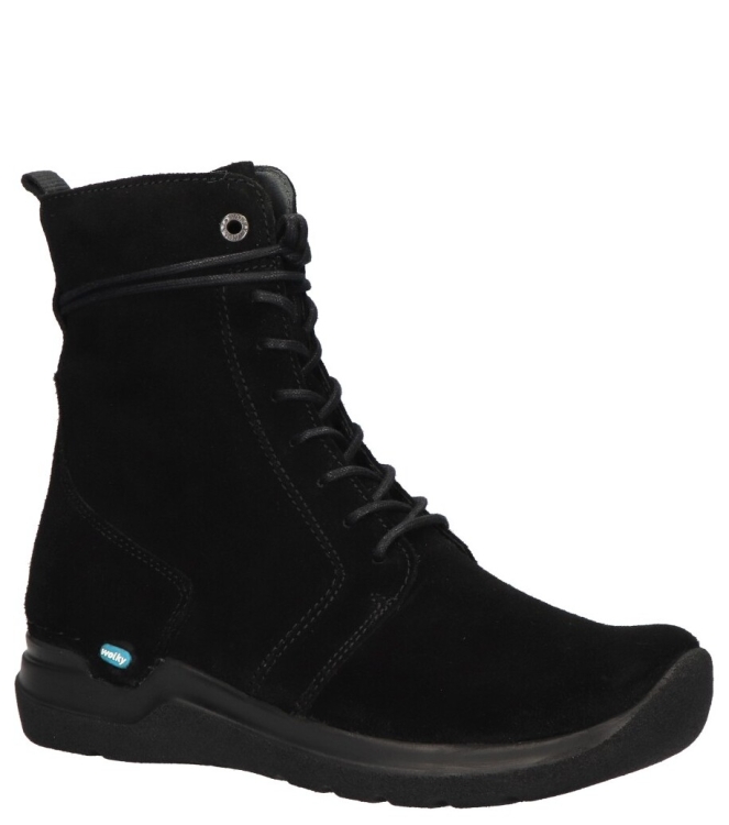 Wolky veterboot <span>0662640 000 Bluff</span> 0662640 000 Bluff zwart - www.bremmerschoenen.live - Bremmer Schoenen