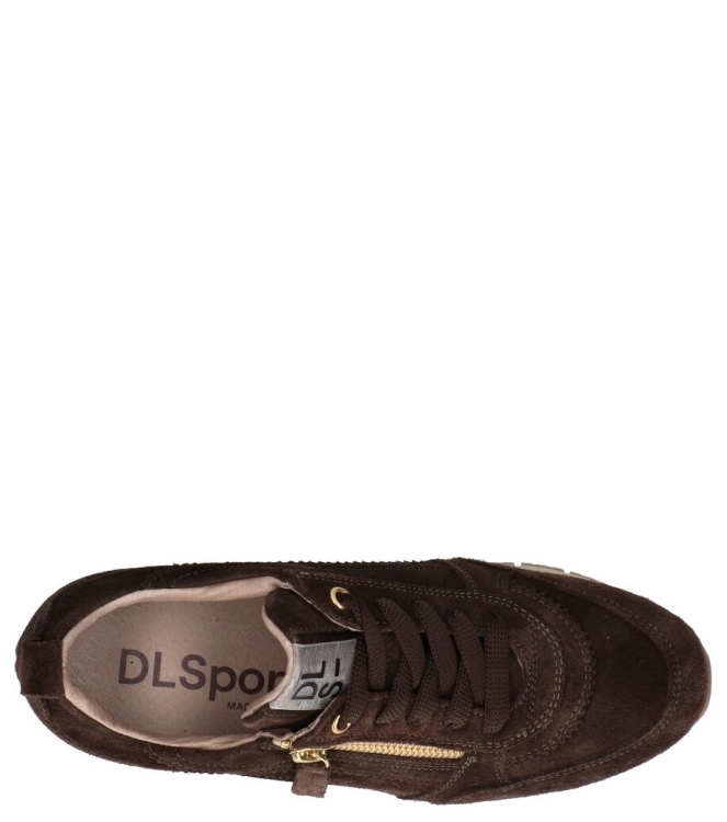 DL-Sport DL-Sport sneaker <span>5826 versione 04</span> velour ebano DL-Sport sneaker <span>5826 versione 04</span> 5826 versione 04 bruin - www.bremmerschoenen.live - Bremmer Schoenen