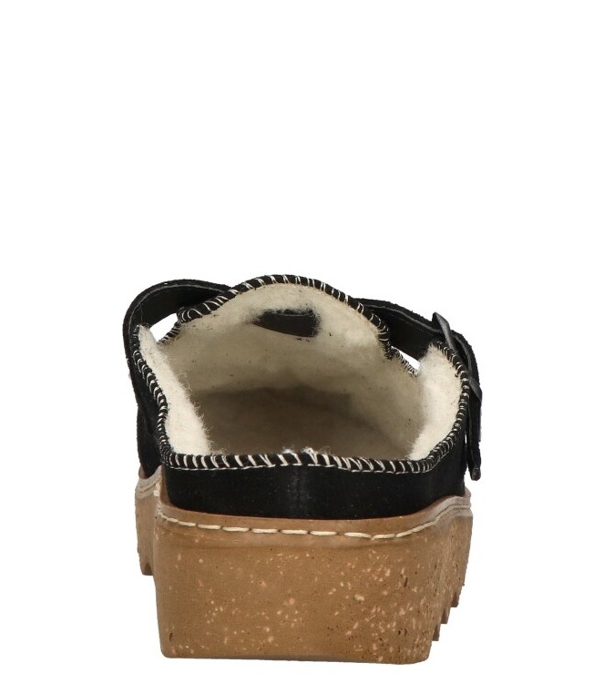 Rohde pantoffel <span>6123 90</span> 6123 90 zwart - www.bremmerschoenen.live - Bremmer Schoenen