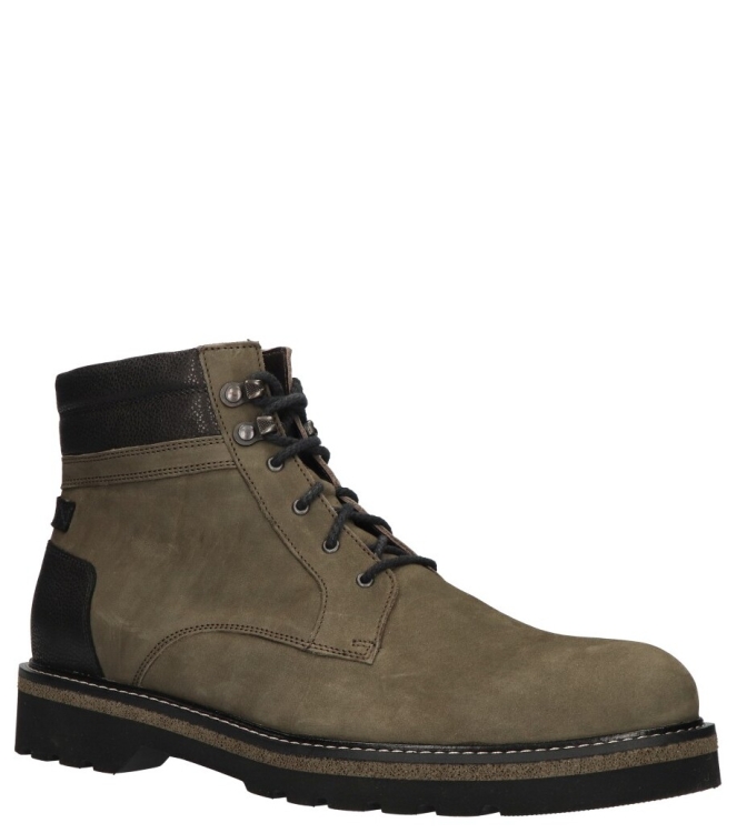 Gijs veterboot <span>2125 015 0760</span> 2125 015 0760 groen - www.bremmerschoenen.live - Bremmer Schoenen