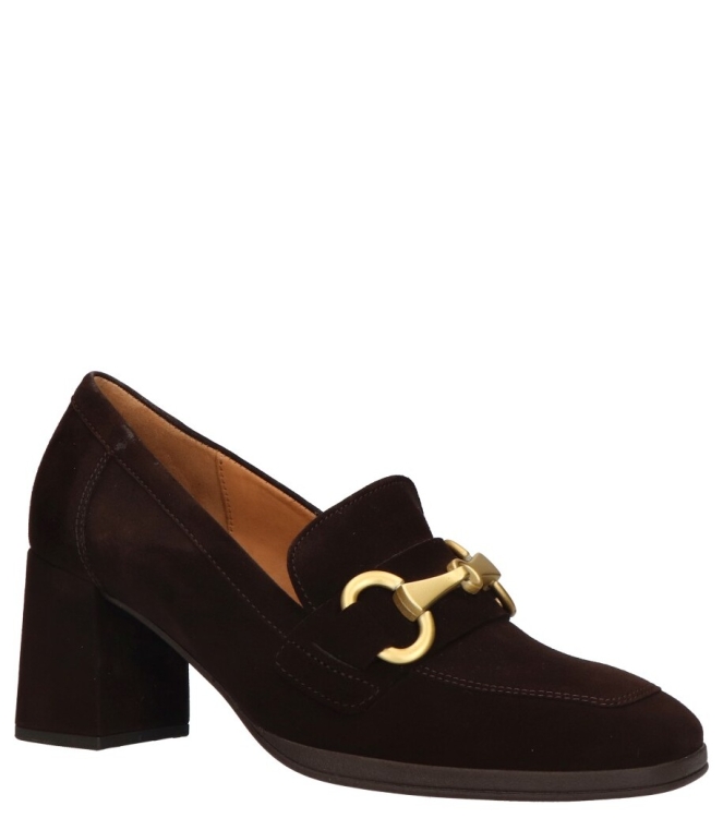 Gabor Gabor pump <span>35.292.18</span> 18 chocolate Gabor pump <span>35.292.18</span> 35.292.18 bruin - www.bremmerschoenen.live - Bremmer Schoenen