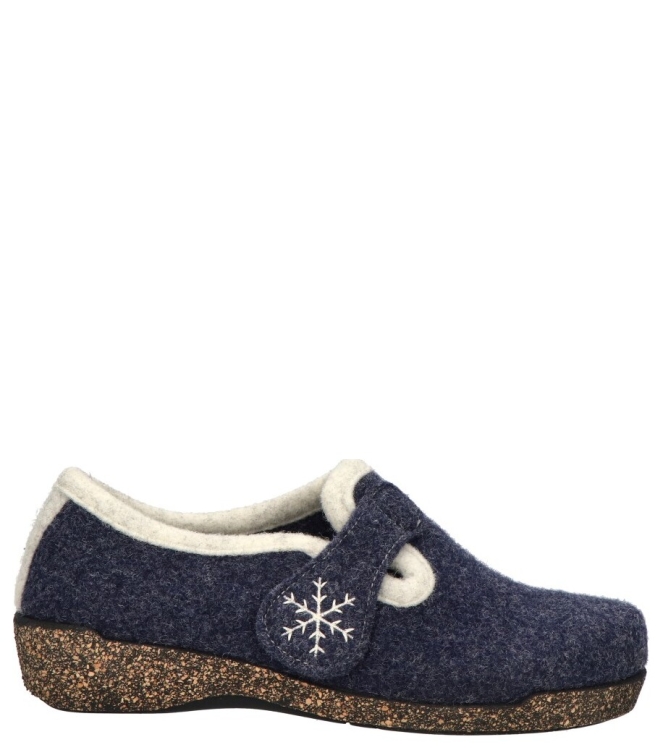 Fischer pantoffel <span>205620 501</span> 205620 501 blauw - www.bremmerschoenen.live - Bremmer Schoenen