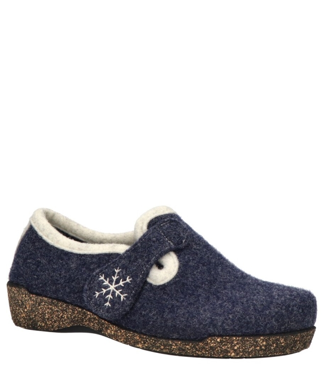 Fischer pantoffel <span>205620 501</span> 205620 501 blauw - www.bremmerschoenen.live - Bremmer Schoenen