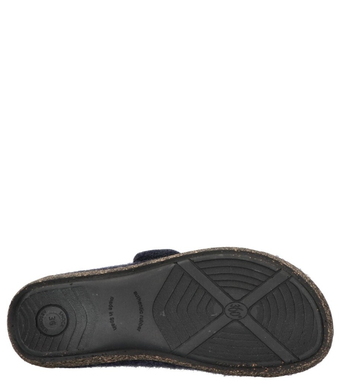 Fischer pantoffel <span>205620 501</span> 205620 501 blauw - www.bremmerschoenen.live - Bremmer Schoenen