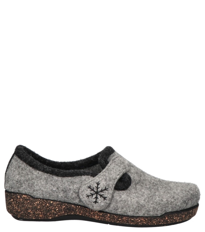 Fischer pantoffel <span>205620 666</span> 205620 666 grijs - www.bremmerschoenen.live - Bremmer Schoenen