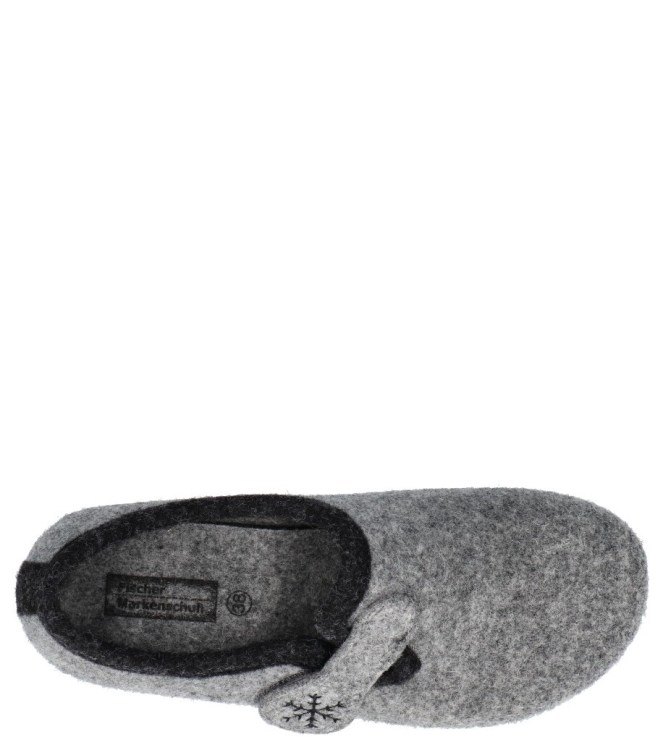 Fischer pantoffel <span>205620 666</span> 205620 666 grijs - www.bremmerschoenen.live - Bremmer Schoenen