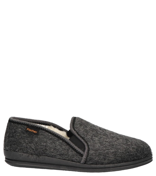 Fischer pantoffel <span>2610 82</span> 2610 82 grijs - www.bremmerschoenen.live - Bremmer Schoenen