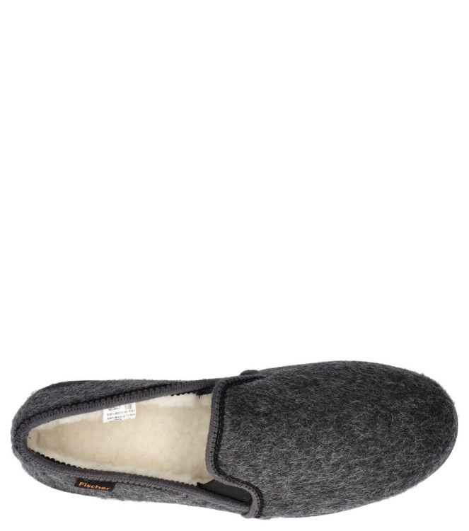 Fischer pantoffel <span>2610 82</span> 2610 82 grijs - www.bremmerschoenen.live - Bremmer Schoenen