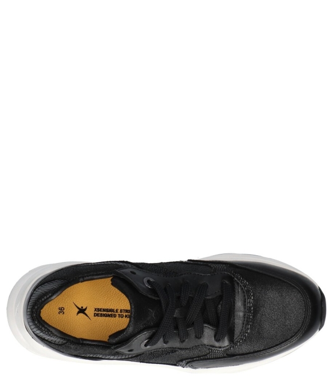 Xsensible Xsensible sneaker <span>33002.4 001 Ponte Vecchio G</span> 001 Black Xsensible sneaker <span>33002.4 001 Ponte Vecchio G</span> 33002.4 001 Ponte Vecchio G zwart - www.bremmerschoenen.live - Bremmer Schoenen