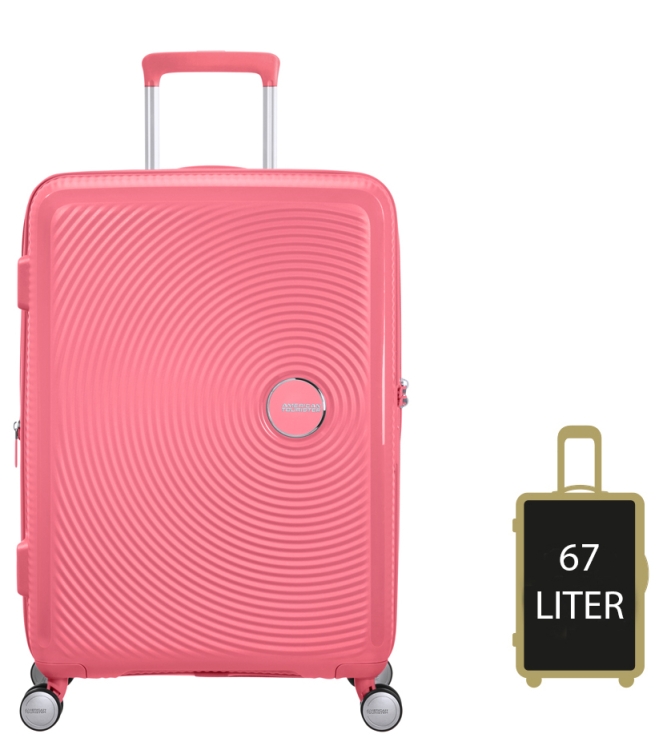 AT koffer <span>88473 A039 Soundbox Spinner 67</span> 88473 A039 Soundbox Spinner 67 rose - www.bremmerschoenen.live - Bremmer Schoenen