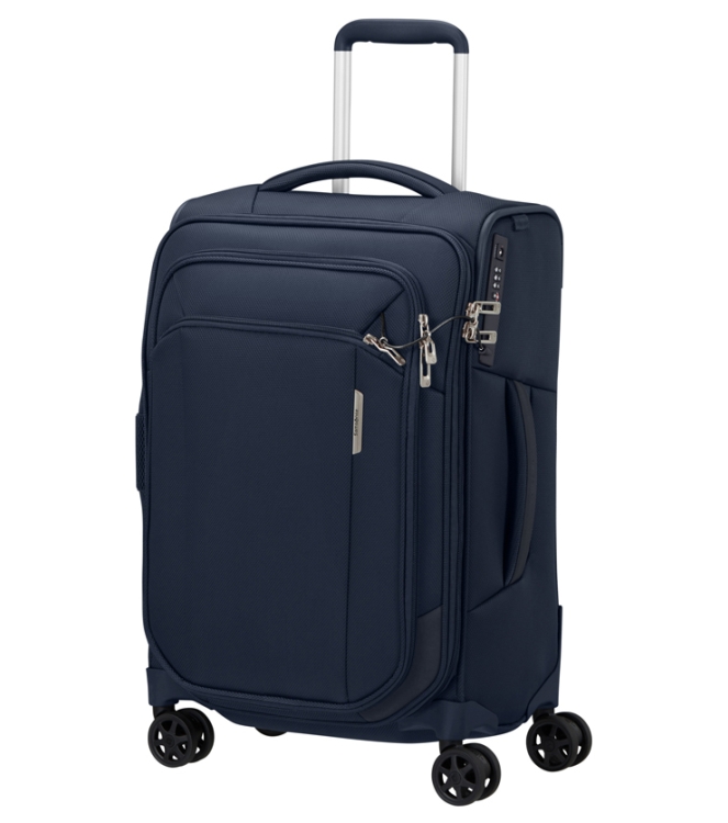 Samsonite Trolley <span>143325 1549 Respark Spinner 55</span> 143325 1549 Respark Spinner 55 blauw - www.bremmerschoenen.live - Bremmer Schoenen