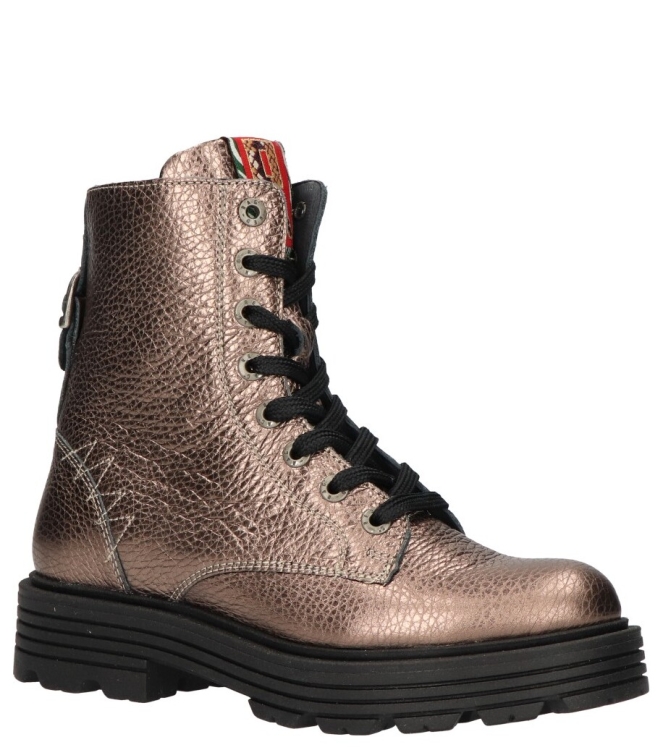 Red-Rag Red Rag veterboot <span>12474 371</span> 371 Bronze Metallic Red Rag veterboot <span>12474 371</span> 12474 371 brons - www.bremmerschoenen.live - Bremmer Schoenen