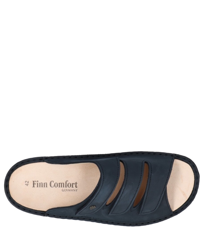 Finn Comfort Finn comfort slipper <span>1508 046046 Korfu</span> 046046 Finn comfort slipper <span>1508 046046 Korfu</span> 1508 046046 Korfu blauw - www.bremmerschoenen.live - Bremmer Schoenen
