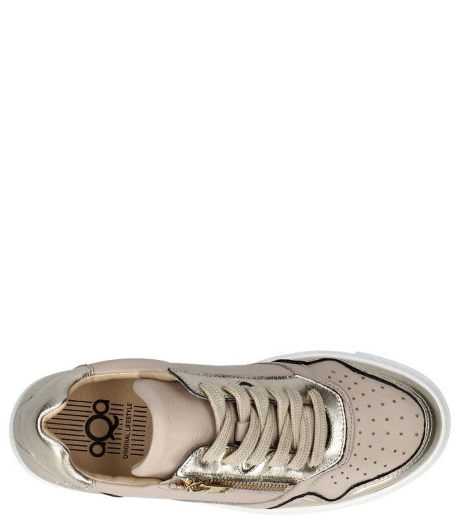Aqa sneaker <span>A8520 B71A26</span> A8520 B71A26 goud - www.bremmerschoenen.live - Bremmer Schoenen