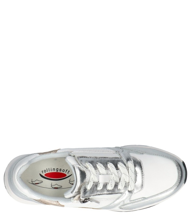 Gabor Gabor sneaker <span>46.878.51</span> 51 weiss/silb/puder/s Gabor sneaker <span>46.878.51</span> 46.878.51 wit - www.bremmerschoenen.live - Bremmer Schoenen