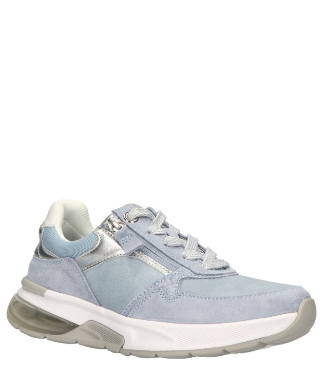 Gabor Gabor sneaker <span>46.847.36</span> 36 lagune/silber/weiss Gabor sneaker <span>46.847.36</span> 46.847.36 blauw - www.bremmerschoenen.live - Bremmer Schoenen