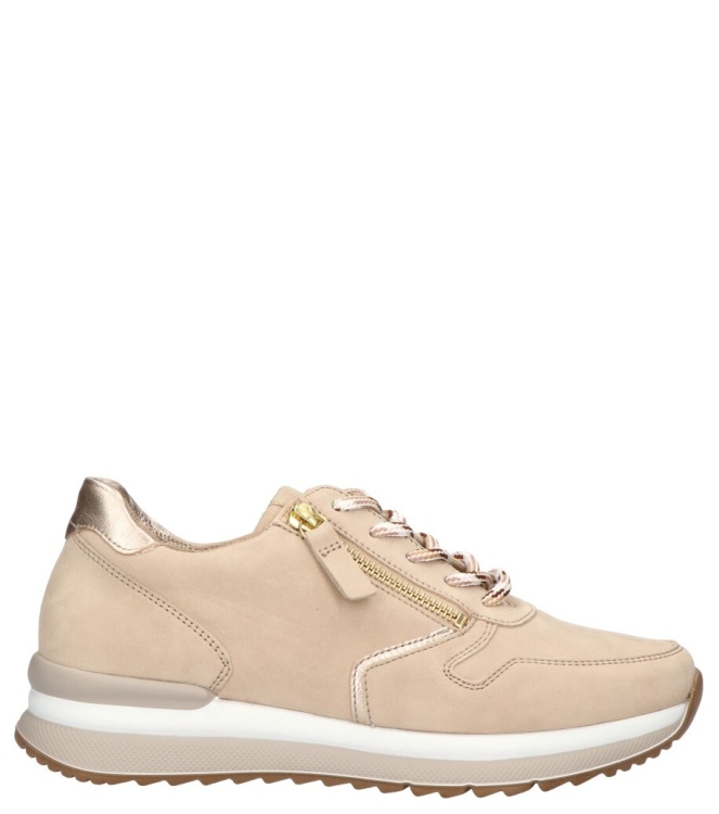 Gabor sneaker <span>46.548.33</span> 46.548.33 beige - www.bremmerschoenen.live - Bremmer Schoenen