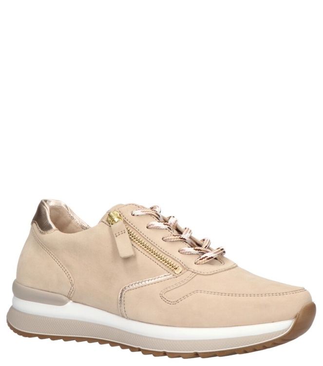 Gabor sneaker <span>46.548.33</span> 46.548.33 beige - www.bremmerschoenen.live - Bremmer Schoenen