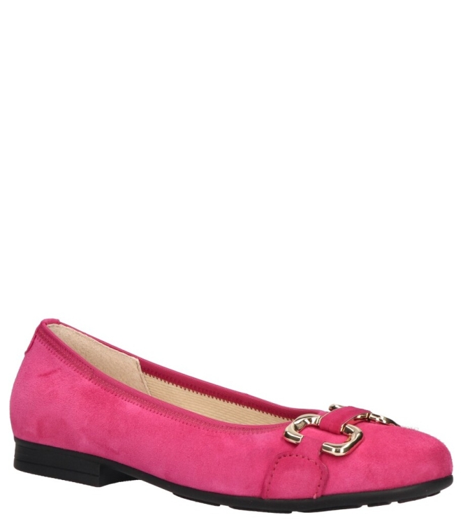 Gabor Gabor Ballerina <span>42.462.21</span> 21 pink (gold) Gabor Ballerina <span>42.462.21</span> 42.462.21 rose - www.bremmerschoenen.live - Bremmer Schoenen