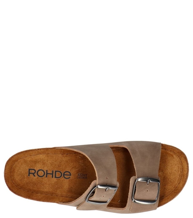 Rohde slipper <span>5856 18</span> 5856 18 beige - www.bremmerschoenen.live - Bremmer Schoenen