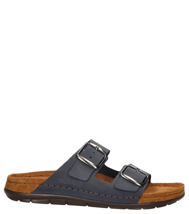 Rohde slipper <span>5865 56</span> 5865 56 blauw - www.bremmerschoenen.live - Bremmer Schoenen