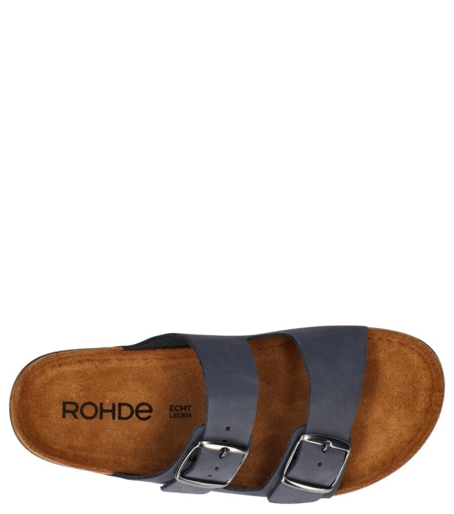 Rohde slipper <span>5865 56</span> 5865 56 blauw - www.bremmerschoenen.live - Bremmer Schoenen