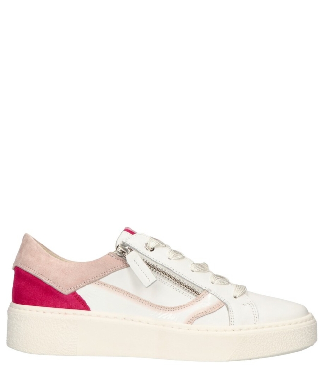 DL-Sport DL-Sport sneaker <span>6210 versione 03</span> Vitello Bianco/ Velour Fuxia DL-Sport sneaker <span>6210 versione 03</span> 6210 versione 03 wit - www.bremmerschoenen.live - Bremmer Schoenen
