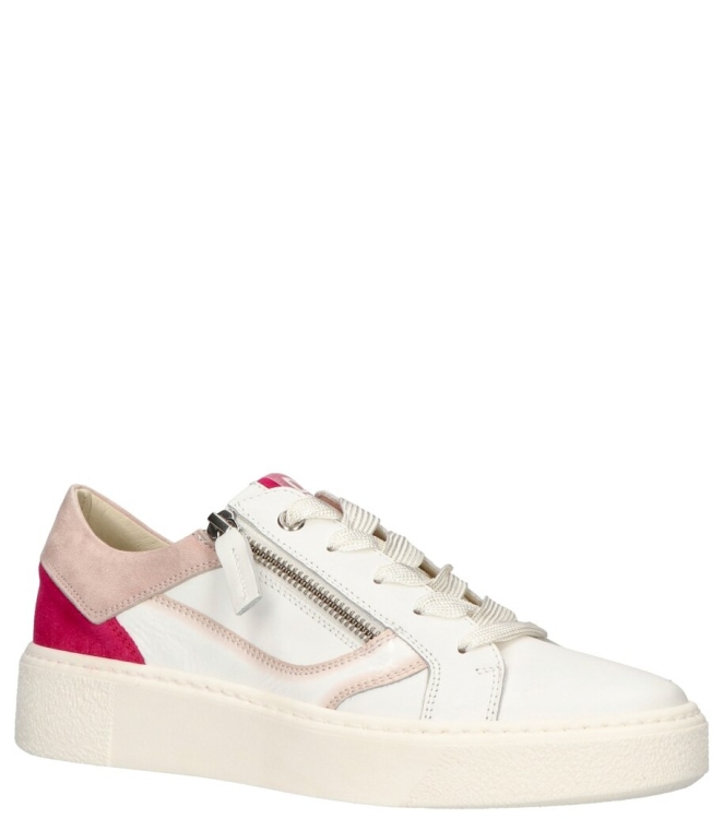 DL-Sport DL-Sport sneaker <span>6210 versione 03</span> Vitello Bianco/ Velour Fuxia DL-Sport sneaker <span>6210 versione 03</span> 6210 versione 03 wit - www.bremmerschoenen.live - Bremmer Schoenen