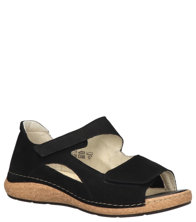 Waldlaufer sandaal <span>681K80 200 001 K-Heliett</span> 681K80 200 001 K-Heliett zwart - www.bremmerschoenen.live - Bremmer Schoenen
