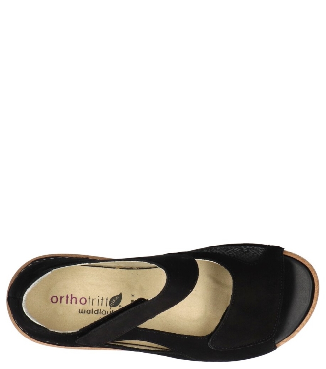 Waldlaufer sandaal <span>681K80 200 001 K-Heliett</span> 681K80 200 001 K-Heliett zwart - www.bremmerschoenen.live - Bremmer Schoenen