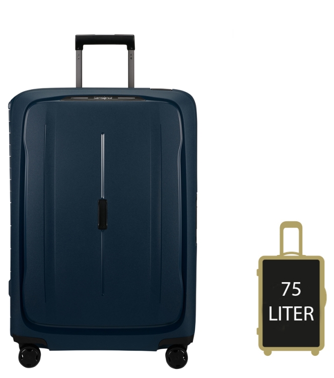 Samsonite Koffer <span>146912 1549 Essens Spinner 75</span> 146912 1549 Essens Spinner 75 blauw - www.bremmerschoenen.live - Bremmer Schoenen