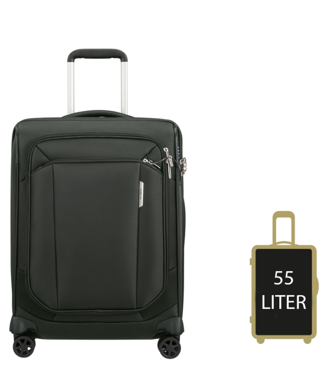 Samsonite Samsonite Trolley <span>143325 1339 Respark Spinner 55</span> Forest Green Samsonite Trolley <span>143325 1339 Respark Spinner 55</span> 143325 1339 Respark Spinner 55 groen - www.bremmerschoenen.live - Bremmer Schoenen
