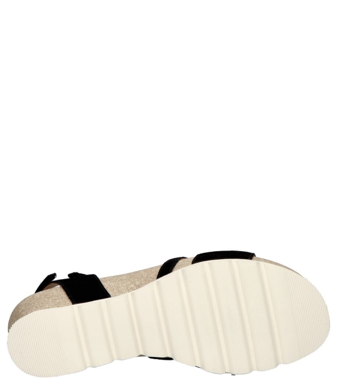 Durea sandaal <span>7421 024 1074</span> 7421 024 1074 zwart - www.bremmerschoenen.live - Bremmer Schoenen