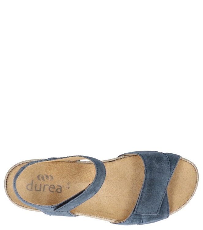 Durea sandaal <span>7403 025 1015</span> 7403 025 1015 blauw - www.bremmerschoenen.live - Bremmer Schoenen