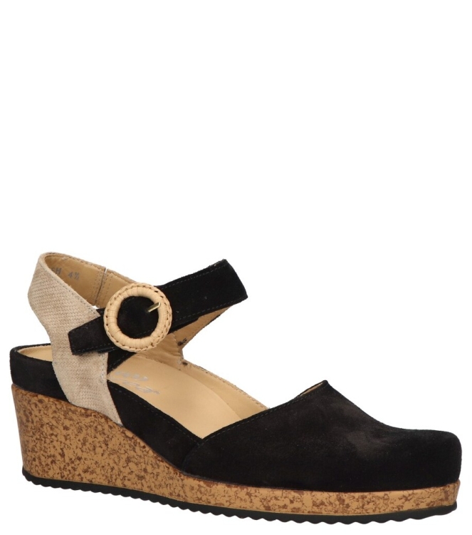 Durea sandaal <span>5919 568 1007</span> 5919 568 1007 zwart - www.bremmerschoenen.live - Bremmer Schoenen