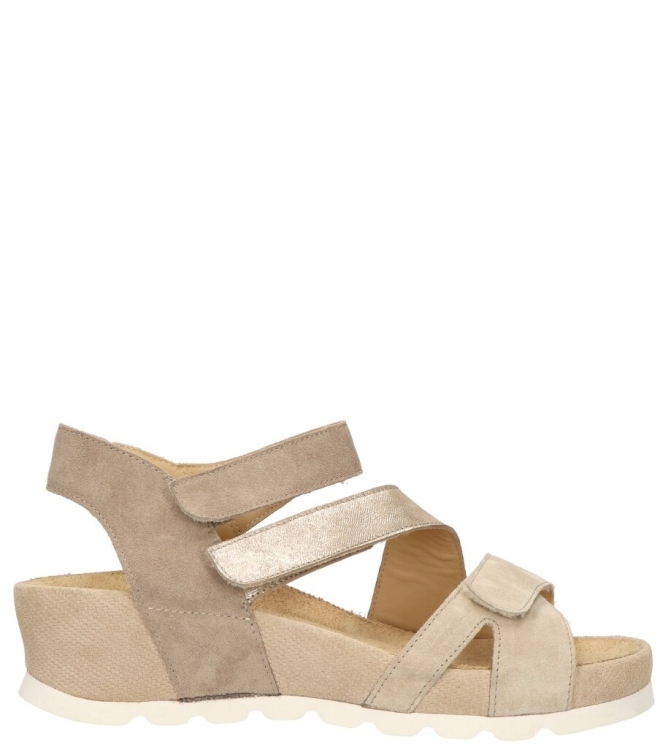 Durea sandaal <span>7405 028 0289</span> 7405 028 0289 beige - www.bremmerschoenen.live - Bremmer Schoenen