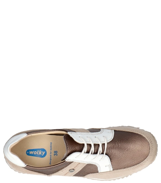 Wolky sneaker <span>0580421 153 E-Walk</span> 0580421 153 E-Walk brons - www.bremmerschoenen.live - Bremmer Schoenen