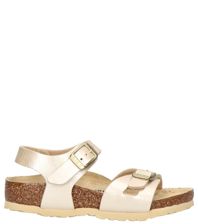 Birkenstock Birkenstock sandaal <span>1027418 Rio Kids</span> Pearl White Birkenstock sandaal <span>1027418 Rio Kids</span> 1027418 Rio Kids beige - www.bremmerschoenen.live - Bremmer Schoenen