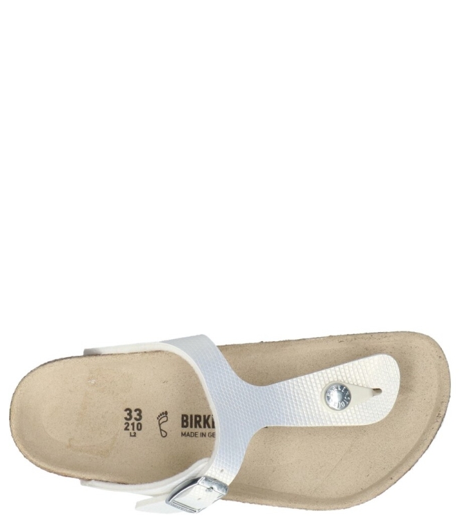 Birkenstock Birkenstock slipper <span>1026847 Gizeh Kids BS</span> Lizard White Birkenstock slipper <span>1026847 Gizeh Kids BS</span> 1026847 Gizeh Kids BS wit - www.bremmerschoenen.live - Bremmer Schoenen