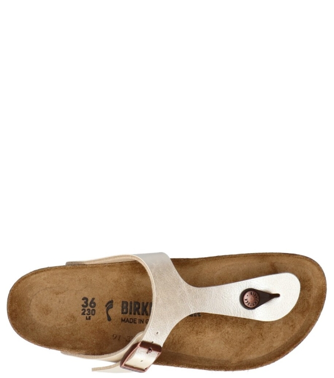 Birkenstock slipper <span>943873 Gizeh</span> 943873 Gizeh beige - www.bremmerschoenen.live - Bremmer Schoenen