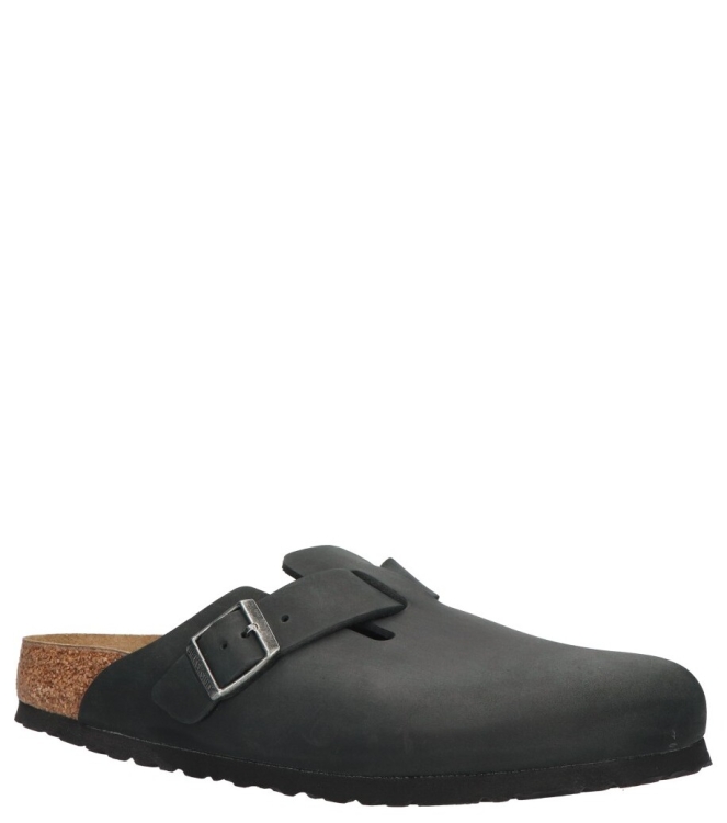 Birkenstock Birkenstock slipper <span>059463 Boston</span> Black Birkenstock slipper <span>059463 Boston</span> 059463 Boston zwart - www.bremmerschoenen.live - Bremmer Schoenen