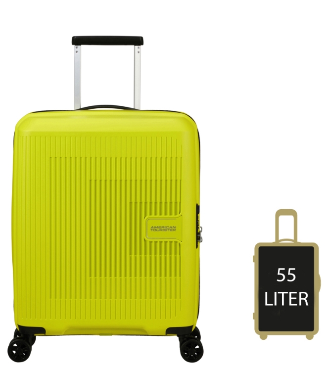 AT Trolley <span>146819 A067 Aerostep Spinner 55</span> 146819 A067 Aerostep Spinner 55 groen - www.bremmerschoenen.live - Bremmer Schoenen