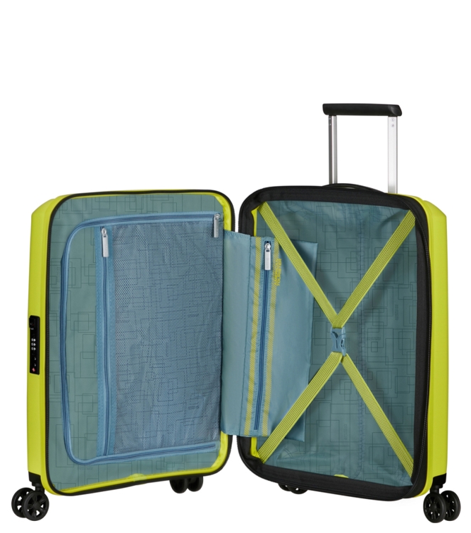 AT Trolley <span>146819 A067 Aerostep Spinner 55</span> 146819 A067 Aerostep Spinner 55 groen - www.bremmerschoenen.live - Bremmer Schoenen